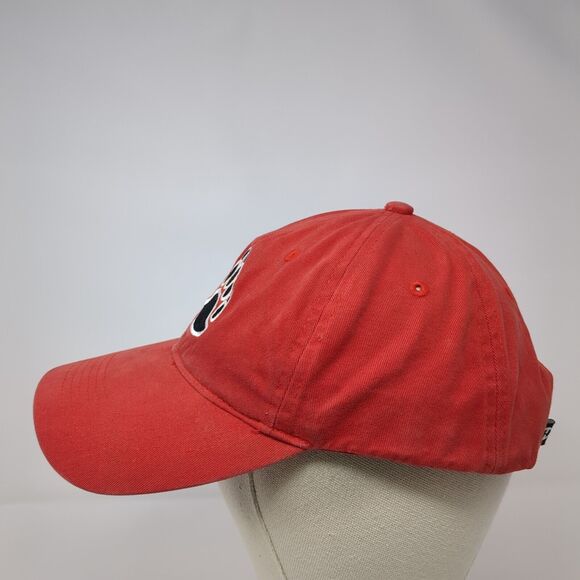 Bear Paw Slideback Hat Red OSFA Adjustable Embroidered Pacific Headwear - Picture 3 of 9